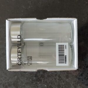 Set Of 10 IKEA Örtfylld Spice Jars